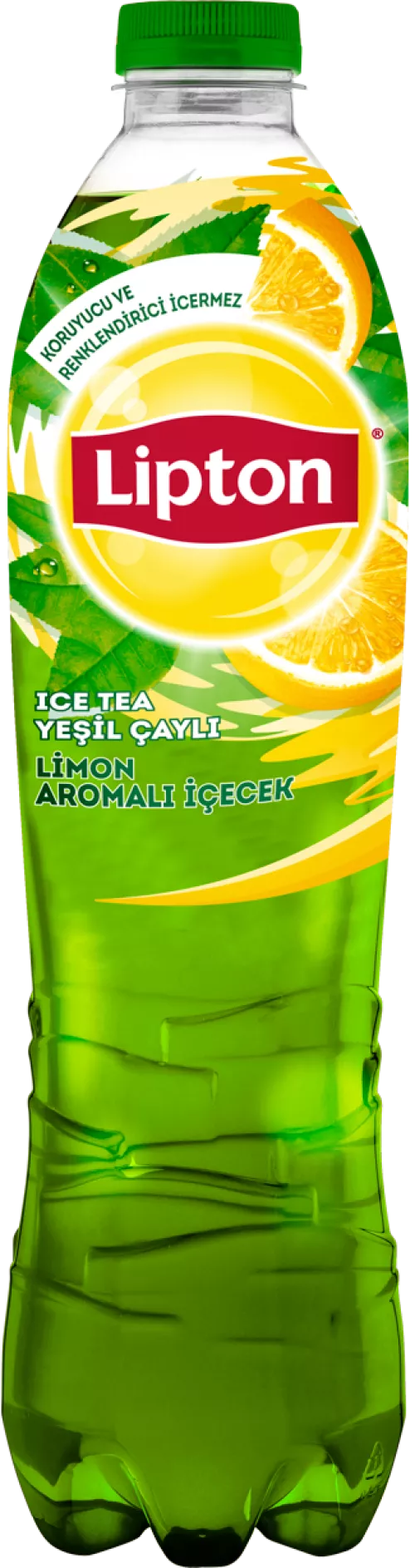 Lipton Yeşil Çaylı Limon Aromalı İçecek 1,5 L PET Şişe