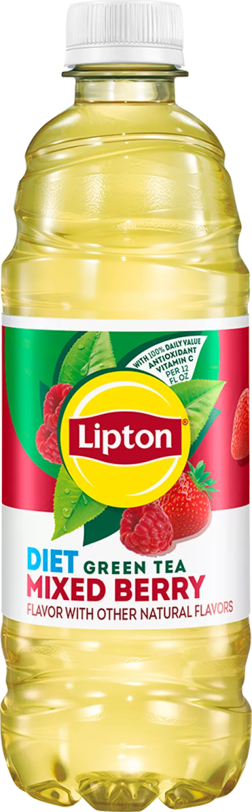 Lipton Iced Tea Diet Green Tea Mixed Berry 16.9 OZ PET
