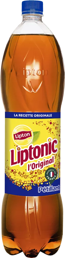 une bouteille de 1,5l de pet lipton liptonic original
