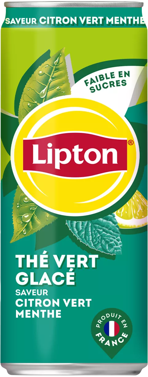 Lipton Ice Tea Green Citron Vert Menthe 330 ml CAN SLM