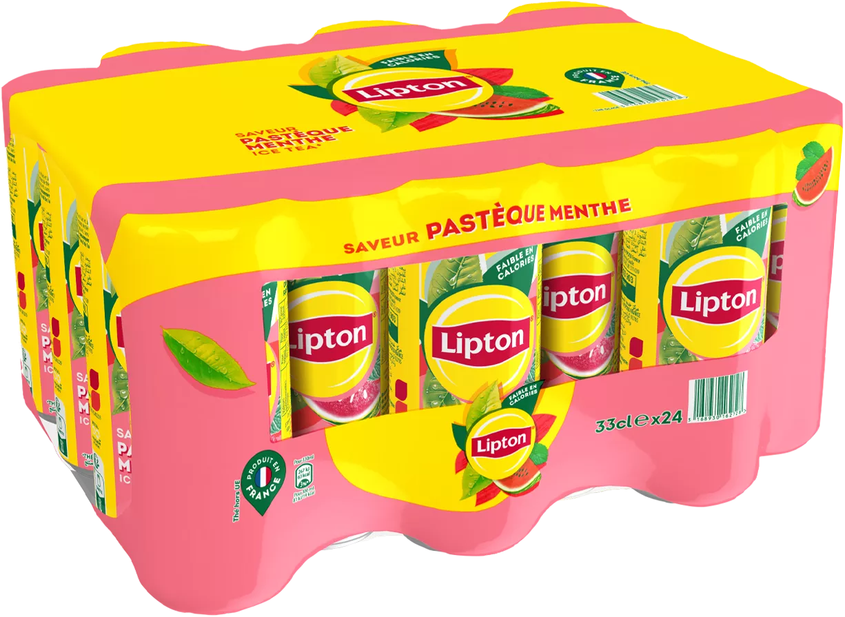 Lipton Ice Tea Pastèque Menthe 24 x 330 ml CAN SLM