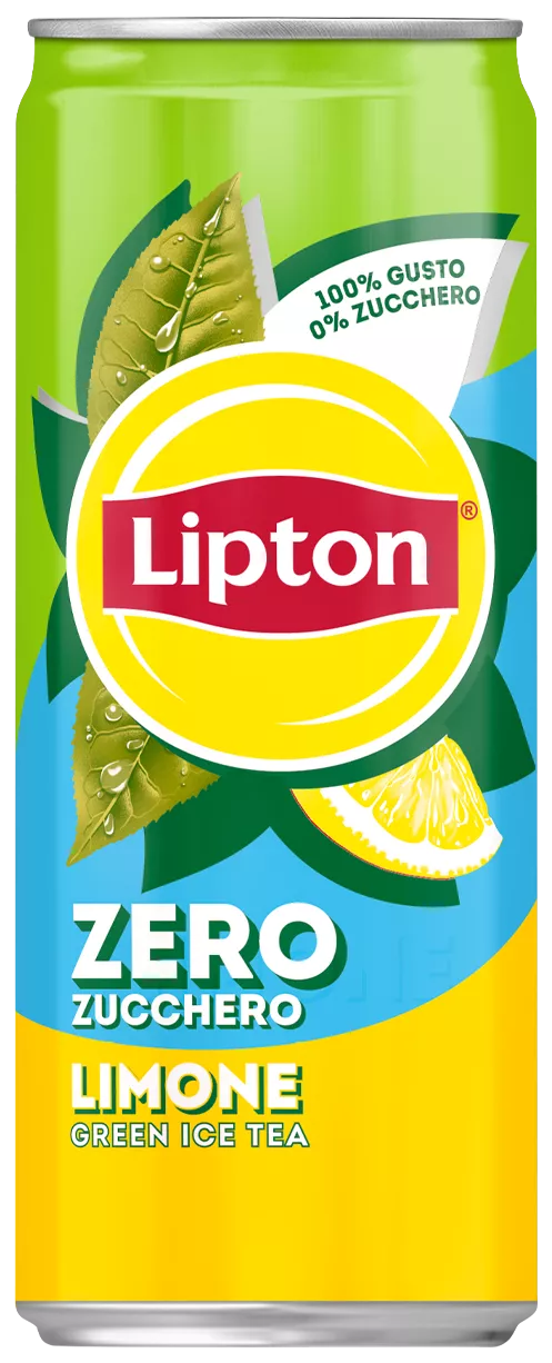 Lipton Iced Tea Green Zero al Limone 330ml CAN