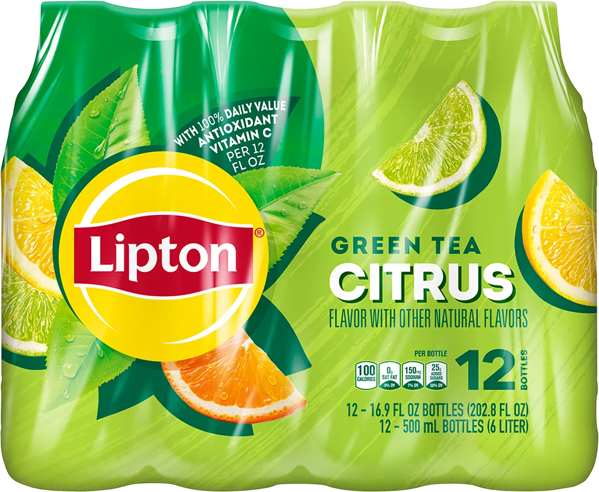 Lipton Iced Tea Green Tea Citrus 12x16.9 OZ