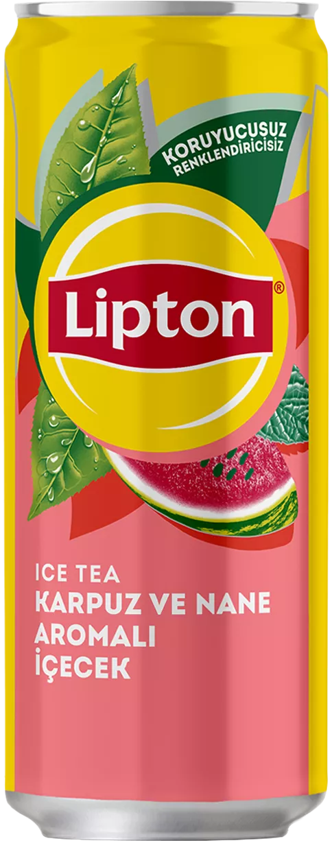 Lipton Karpuz ve Nane Aromalı İçecek 330 ML kutusu