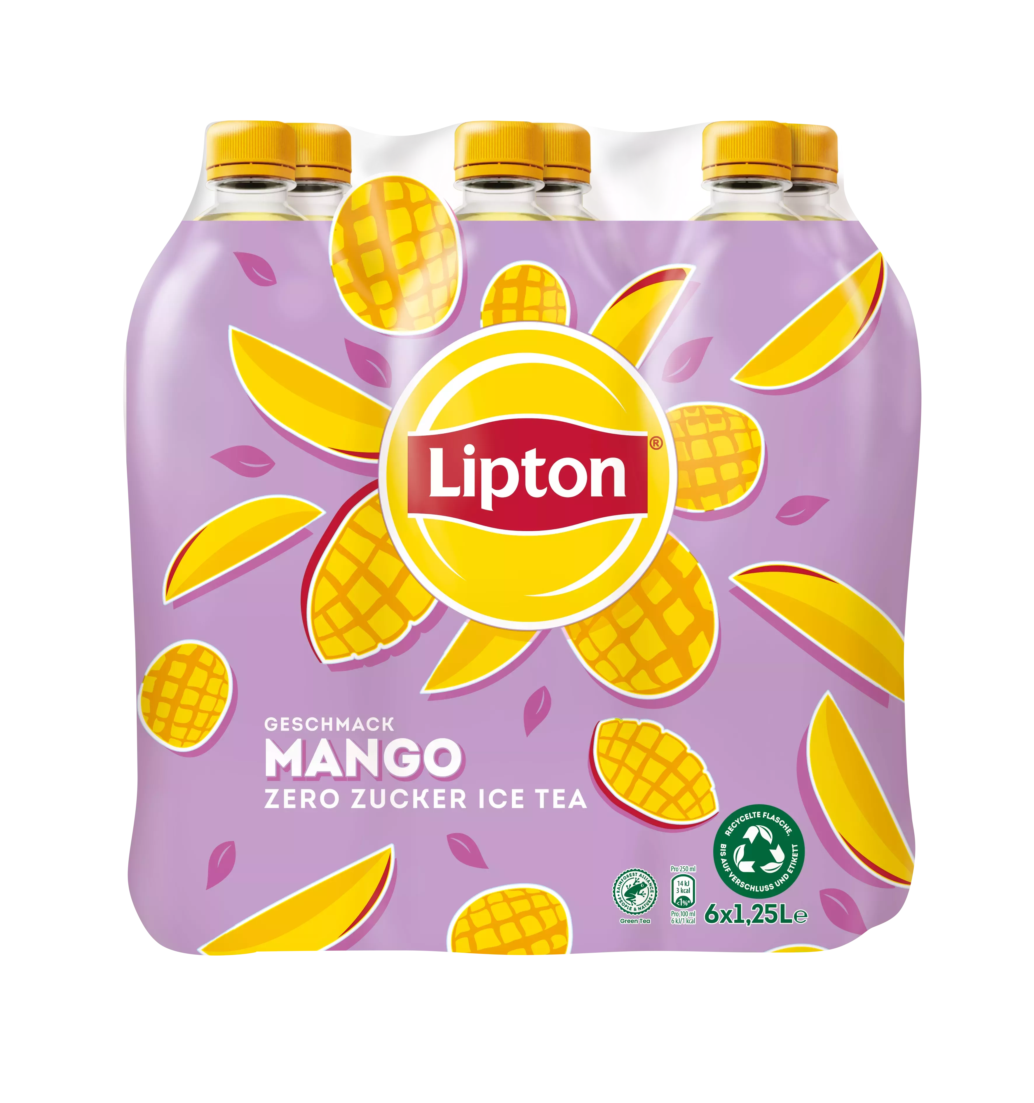 Lipton Ice Tea Mango Zero 6 pack