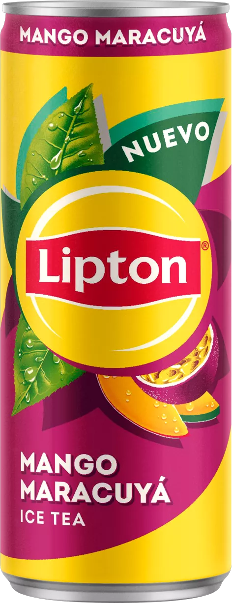 Lata de Lipton Maracuyá de 330 ml