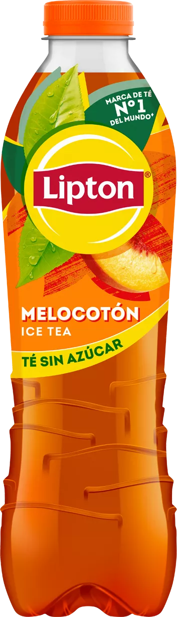 Botella PET de Lipton Melocotón de 1 litro