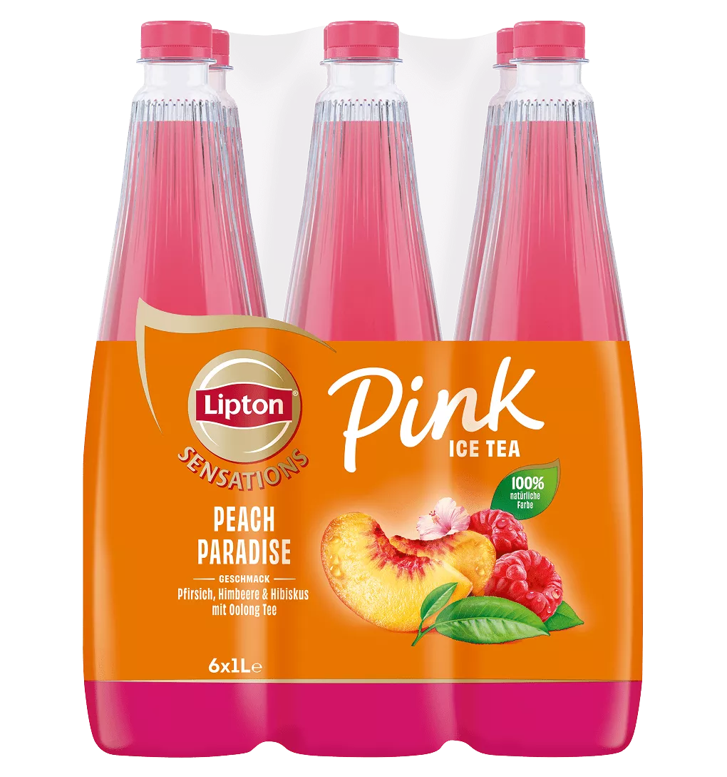 Lipton Sensations Pink Ice Tea 6 x 1L