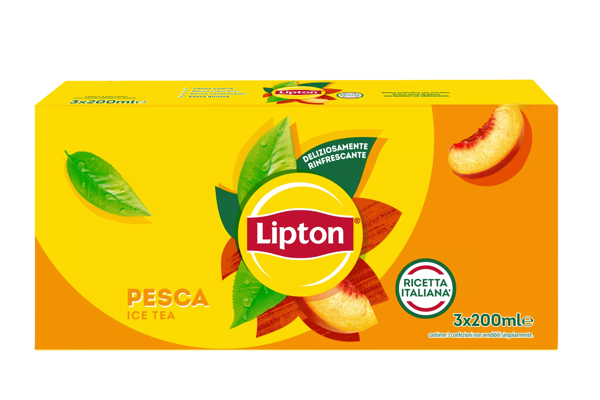 Lipton Iced Tea Pesca 3x200 ml CARTON