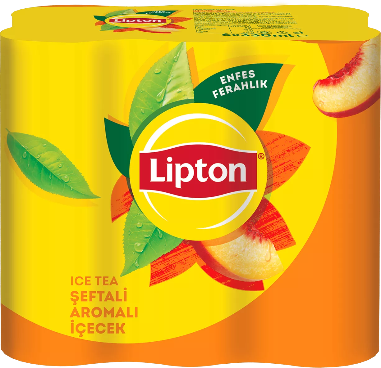Lipton Şeftali Aromalı İçecek 6x330ml
