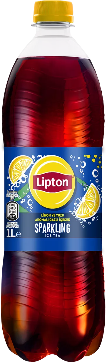 Lipton Yel Lemon Yuzu Sparkling 1 L
