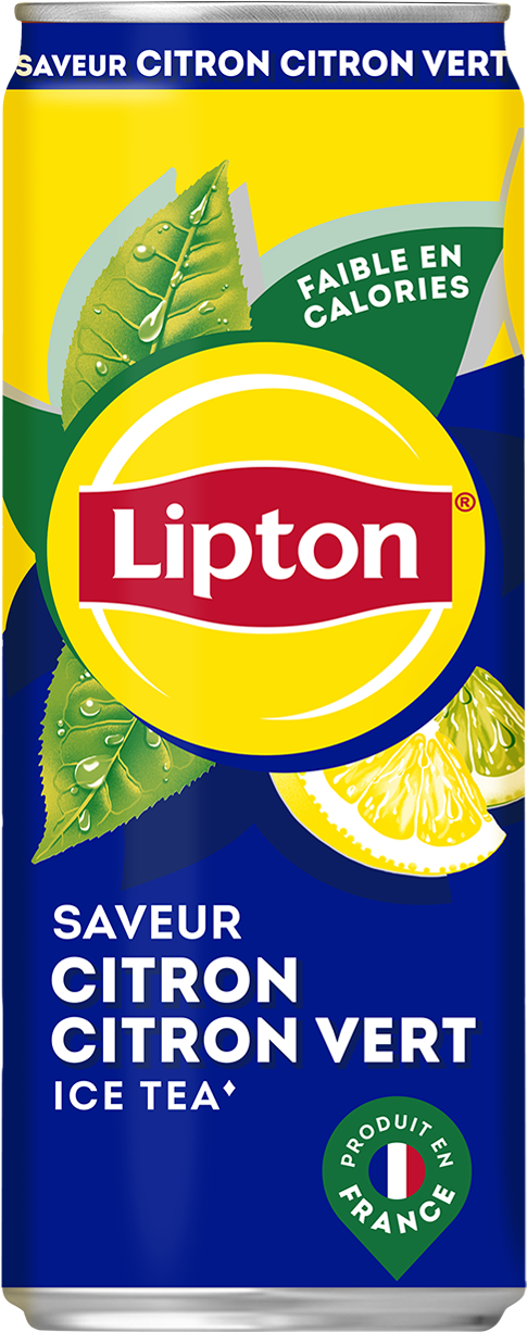 Lipton Ice Tea Citron Citron Vert 330ml CAN SLM
