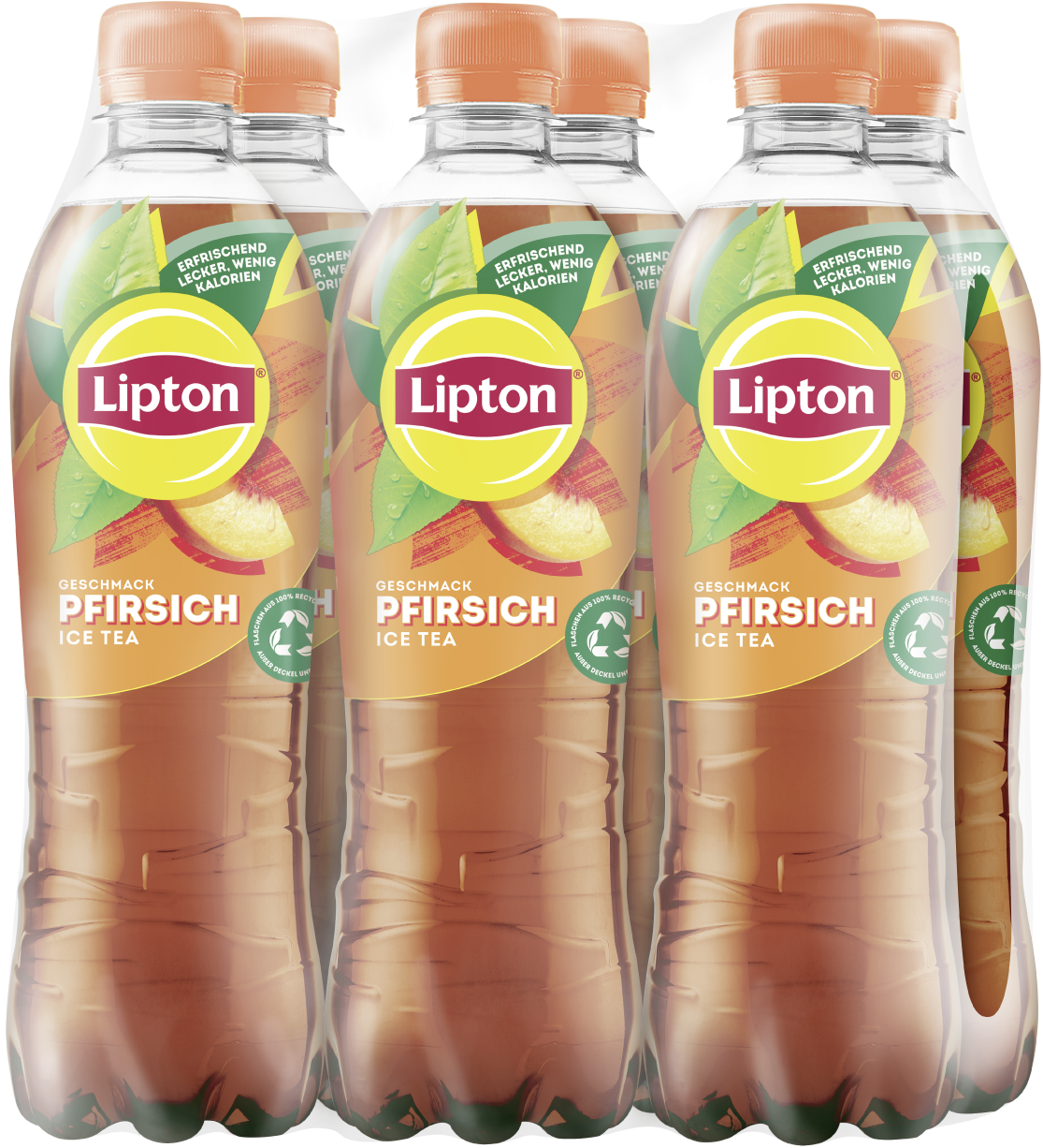 Lipton Pfirsich-Eistee 6 x PET 500 ml