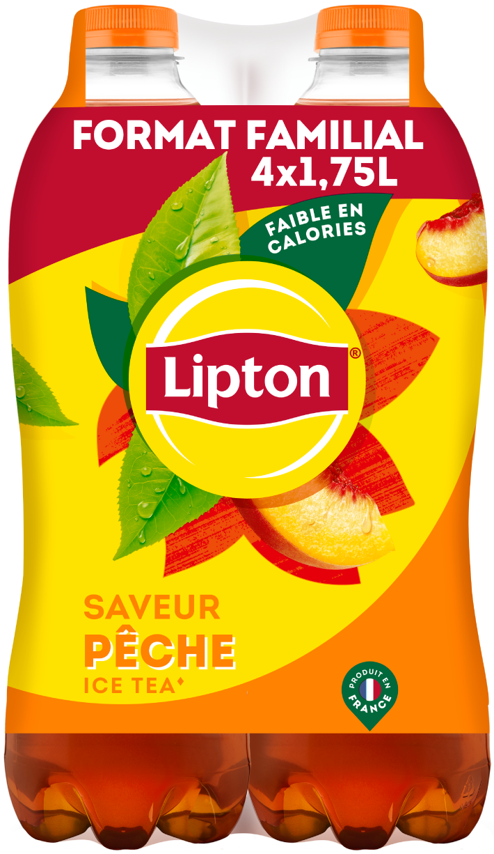 Lipton Ice Tea Pêche 4 x 1,75 L PET