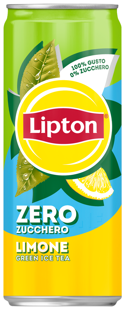 Lipton Iced Tea Green Zero al Limone 330ml CAN