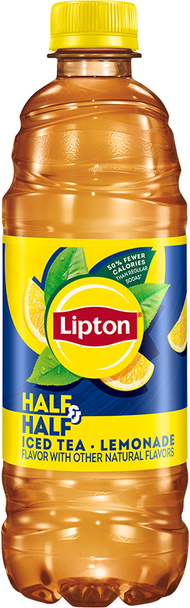 Lipton Iced Tea And Lemonade Half & Half, 16.9 Fl Oz, 12 Count, Size: 202.8 fl oz