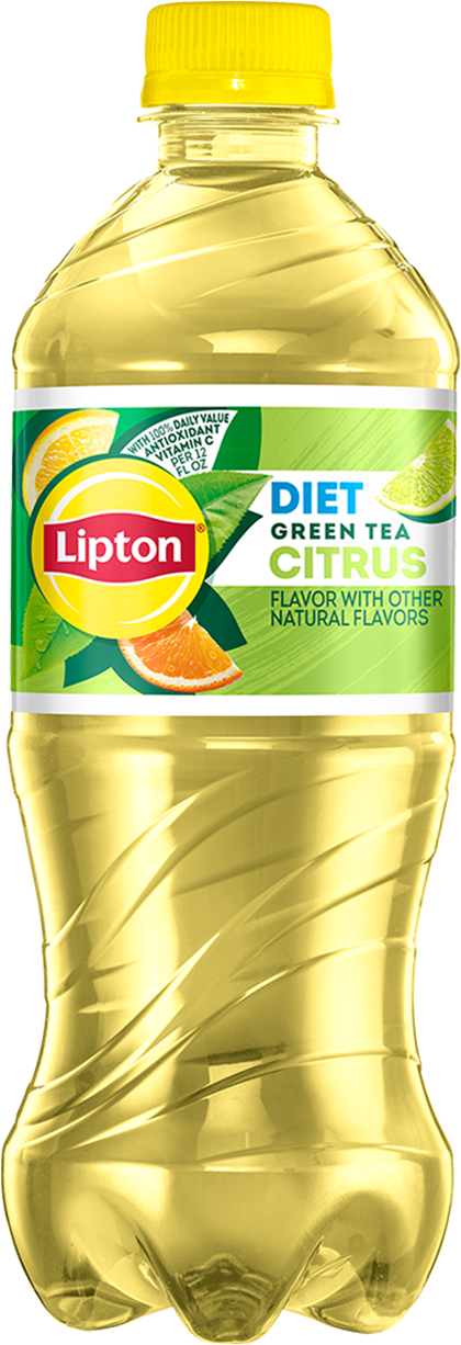 Lipton Green Tea Diet Pineapple Mango 16.9 Oz Bottles 12 pack