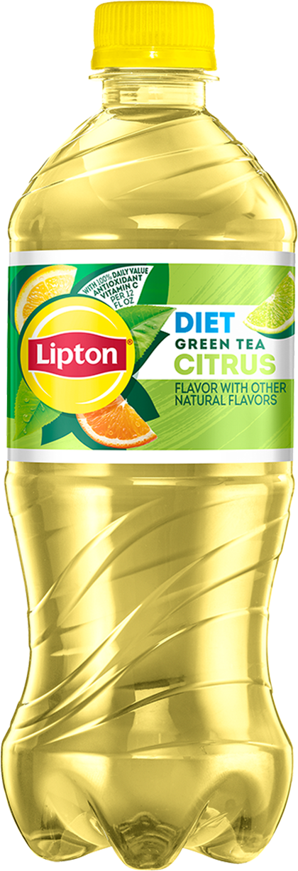 Lipton Diet Green Tea Mixed Berry Iced Tea, 16.9 fl oz, 12 Pack Bottles