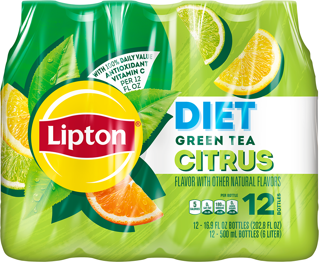  Lipton Georgia Style Iced Tea, Peach, 64 fl oz