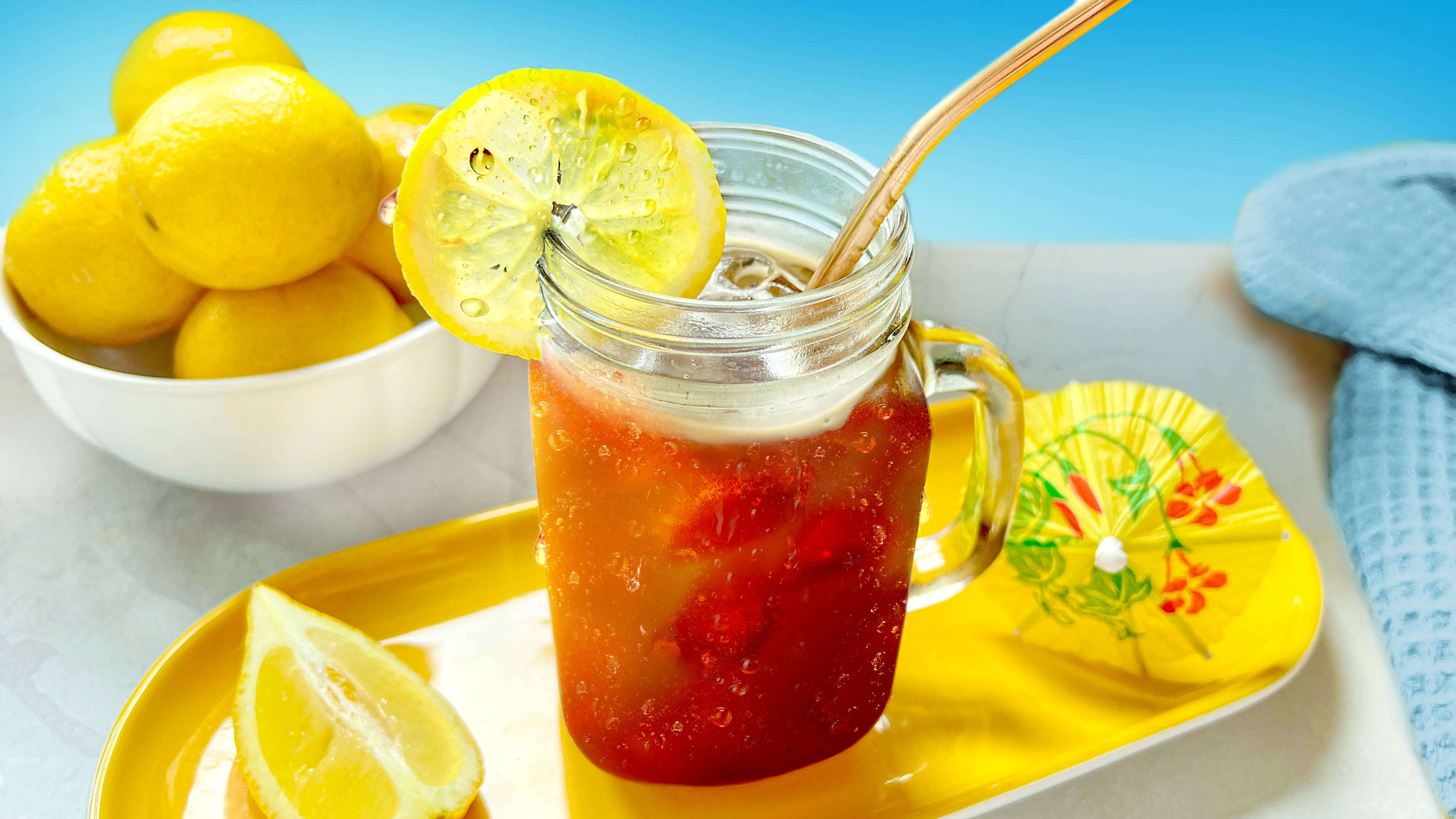 Lipton Ice Tea Sparkling Mojito Recipe with Espresso