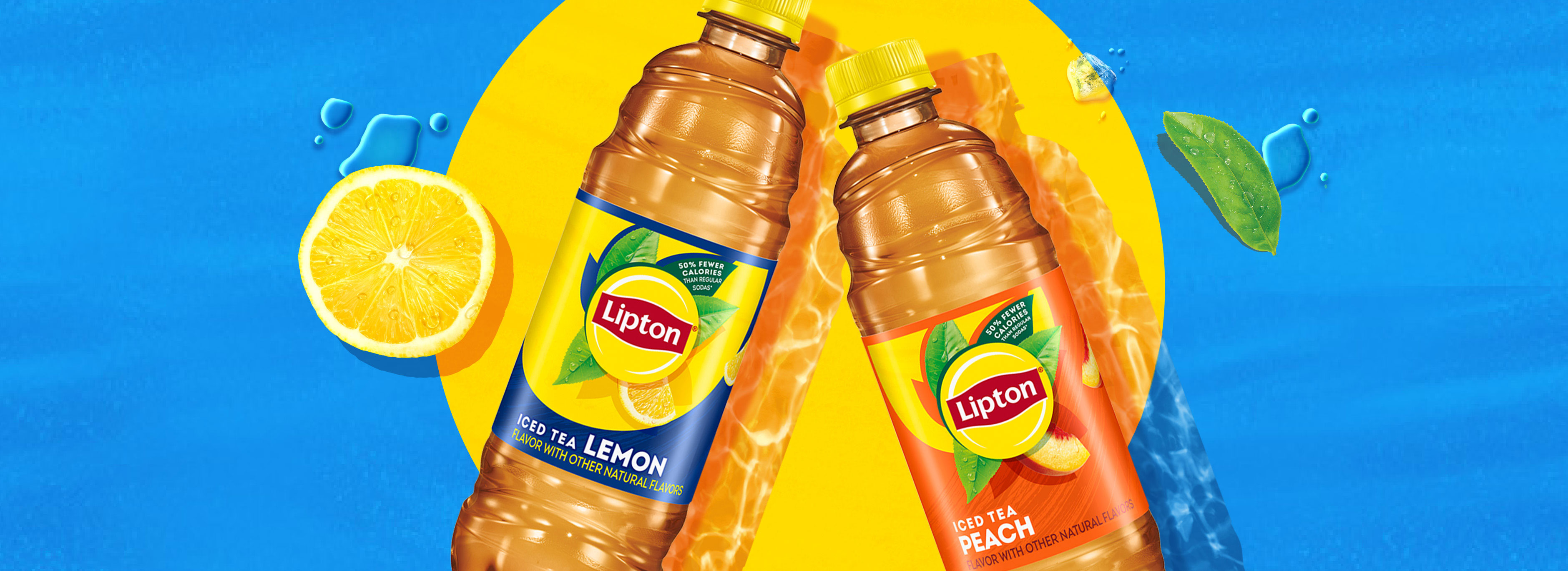  Lipton Georgia Style Iced Tea, Peach, 64 fl oz