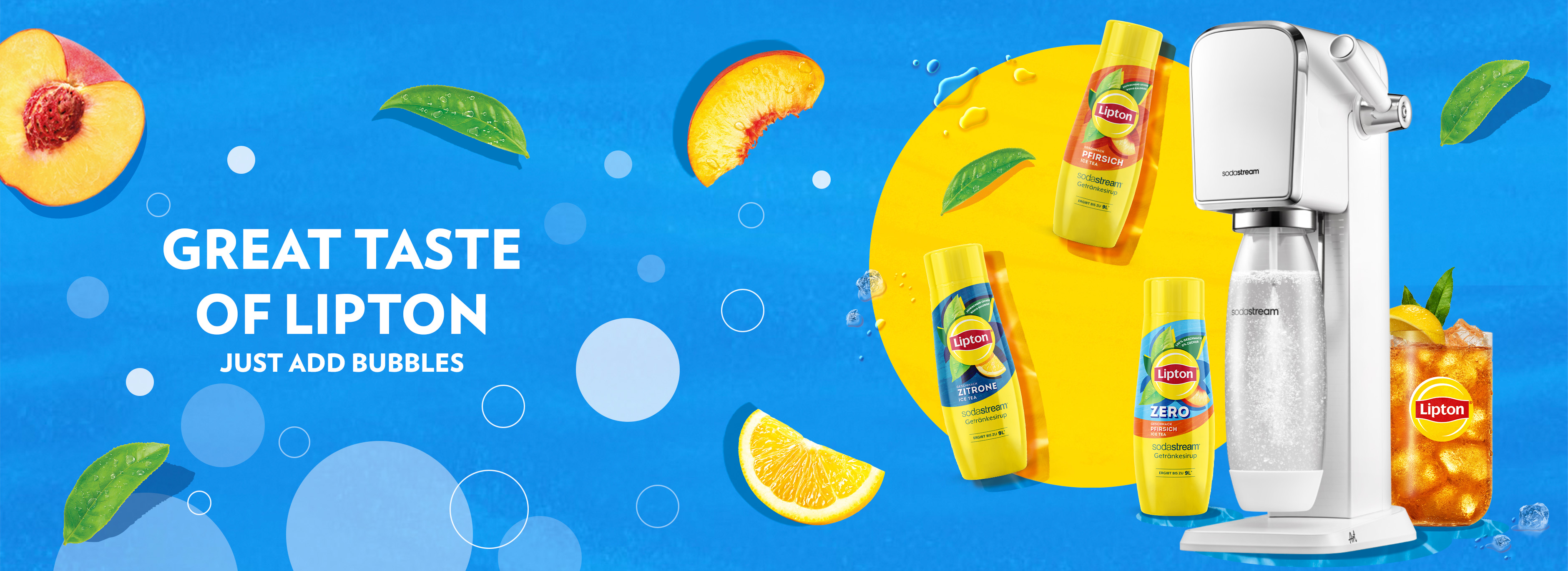 SodaStream Syrup Lipton